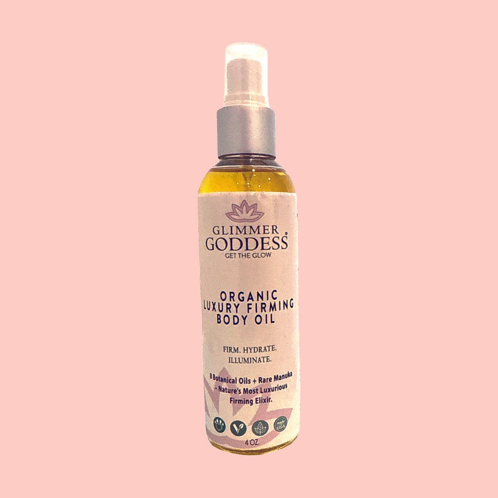 Organic Luxury Firming Body Oil – Hydrating Glow with Evening Primrose and Rosehip Oil 4 oz.-2