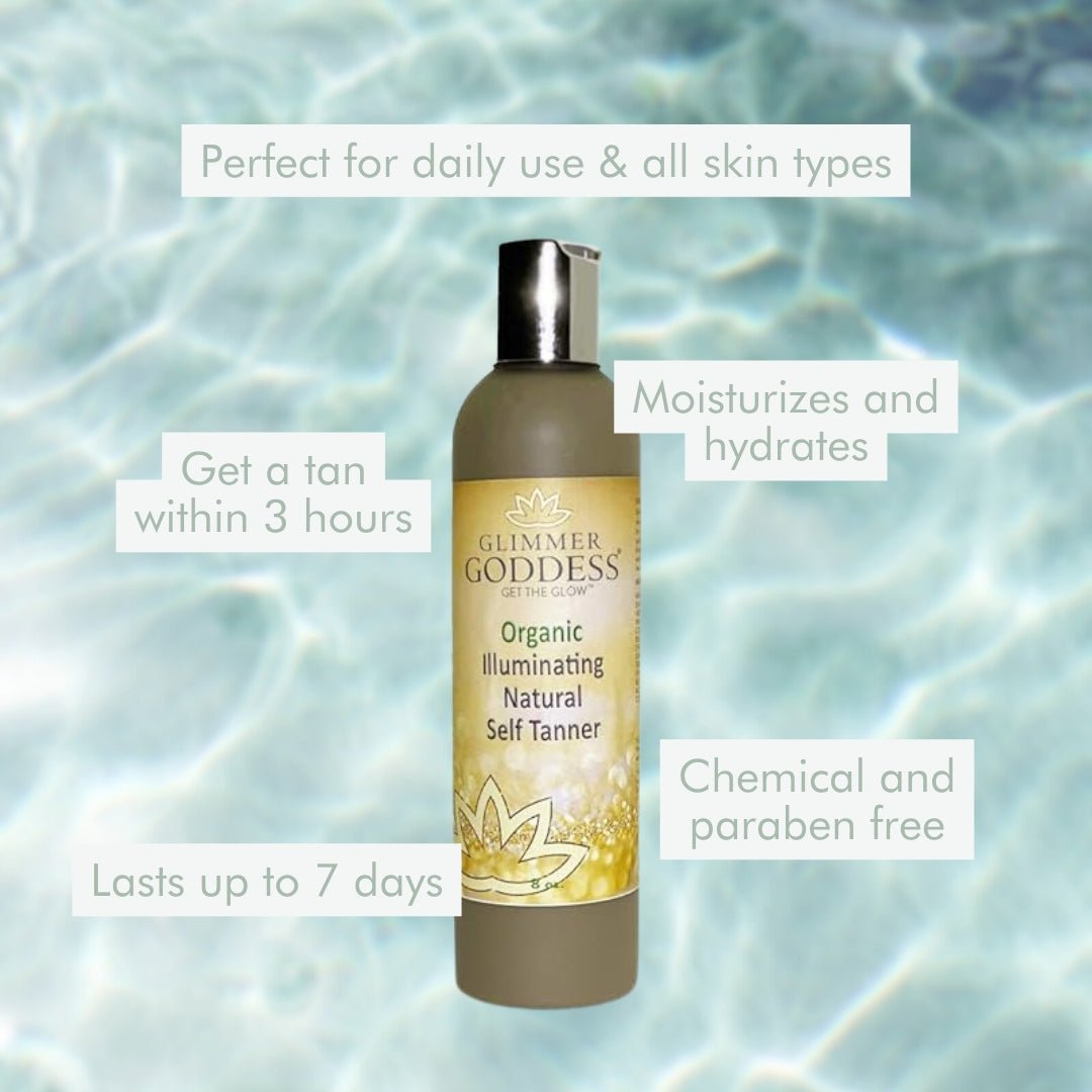 Organic Self Tanner + Self Tanning Drops Bundle – Fast Glow in 3–5 Hours!-2