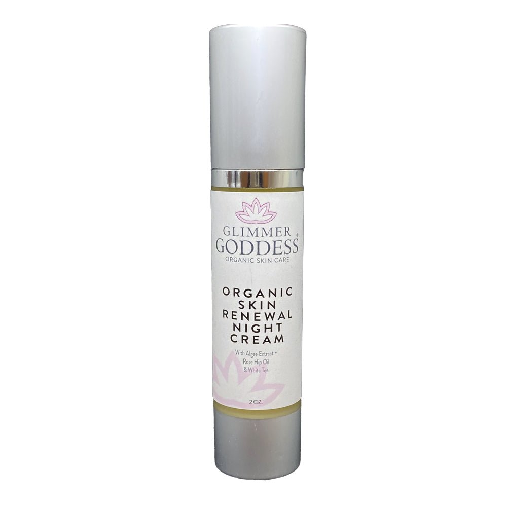 Organic Skin Renewal Night Face Cream - Hydrates & Lifts-0