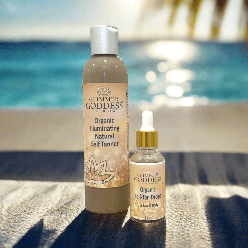 Organic Self Tanner + Self Tanning Drops Bundle – Fast Glow in 3–5 Hours!-4